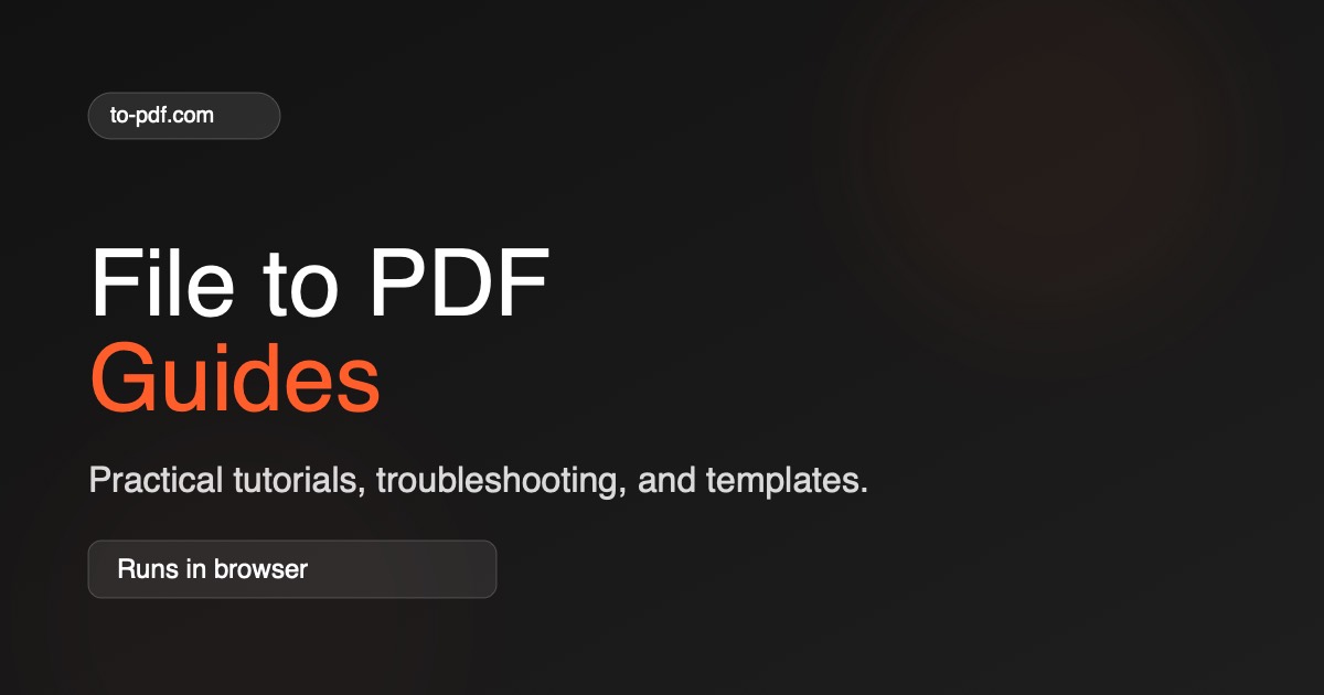 ChatGPT conversation to PDF cover