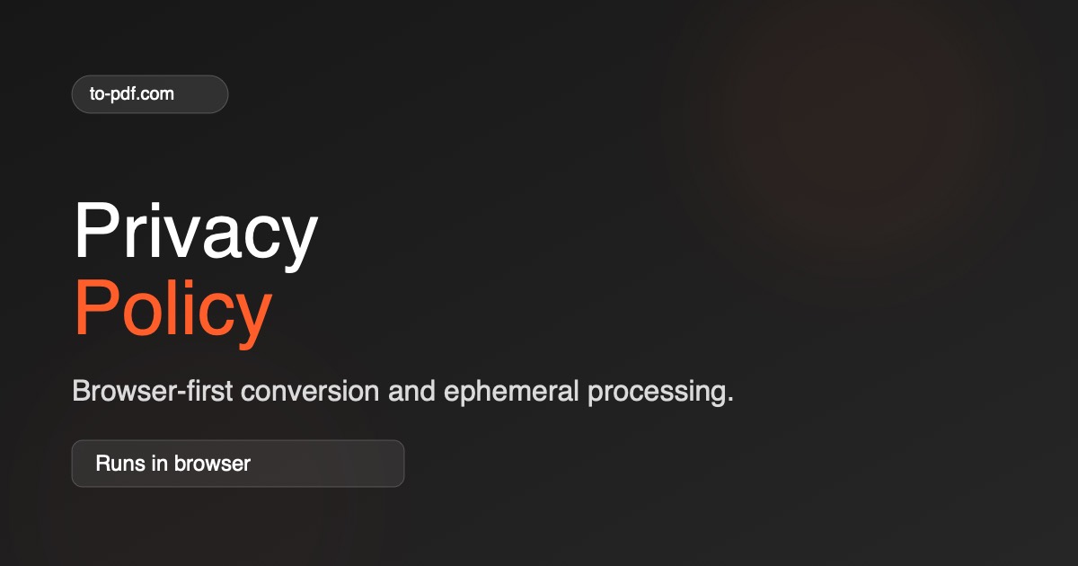 Browser-based PDF privacy guide cover
